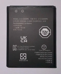 Replacement BATTERY TI-Nspire CXII CAS calculator Model: 3.7L1200SPB - Picture 1 of 5