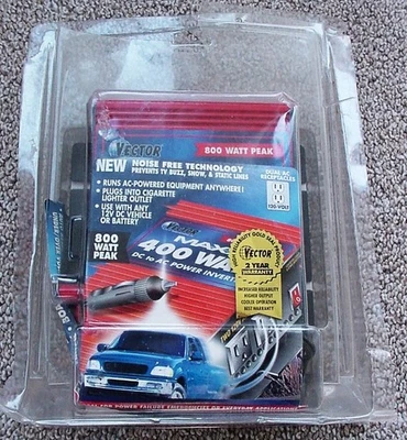 NUEVO VECTOR MAXX 400 VATIOS DC a CA INVERSOR DE POTENCIA 800 VATIOS PICO, MODELO VEC024 Foto 1 de 4