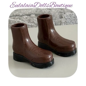 MGA Bratz Boy Doll Brown Chunky Stylish Boots Shoes Spares Replacements - Picture 1 of 10