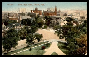 AK Vogelperspektive von Omaha 1913 - Bild 1 von 2