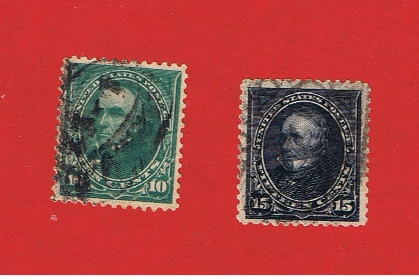 #273-274  VF used  Webster & Clay     Free S/H - Image 1 of 1
