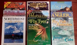 Vintage Fly Fishing Magazines, Set of 9 - Picture 1 of 20