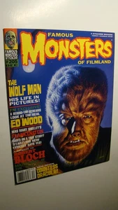 FAMOUS MONSTERS 205 *VF/NM 9.0* *LOW PRINT* LUGOSI KARLOFF MUMMY FRANKENSTEIN - Picture 1 of 1