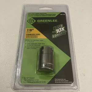 Cortador de orificios con punta de carburo de cambio rápido 645-7/8, 7/8" acero inoxidable metal C... - Imagen 1 de 5