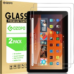 2-Pack Screen Protector for Amazon Fire HD 10 (2023/2021, 13Th/11Th Generation)  - Picture 1 of 12
