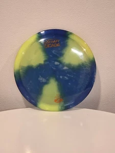 Discraft BIG Z Cicada 173-174g Yellow And Blue Factory Dye - Picture 1 of 3