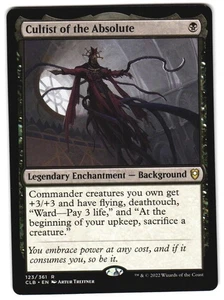 Cultist of the Absolute 123 Commander Legends: Battle for Baldur's Gate quasi nuovo MTG - Foto 1 di 2