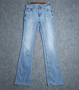 Pantalones de mezclilla Ariat para mujer 31 XL azul tiro alto corte bota pantalones occidentales lavado medio - Imagen 1 de 11