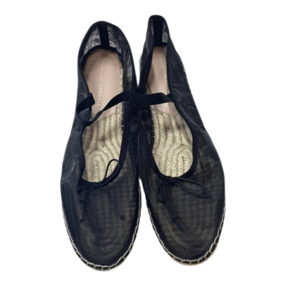 Loeffler Randall Kayla женщин мягкий Мэри Джейн Espadrille балет плоский черный - Изображение 1 из 4