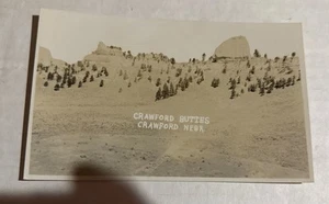 RPPC Crawford Buttes Crawford, Ne Postcard - Picture 1 of 2
