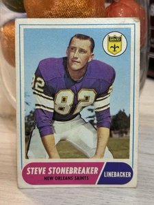 1968 Topps - Steve Stonebreaker #108 (RC) - Picture 1 of 2