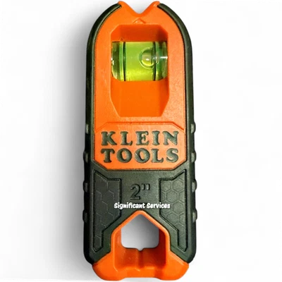 Klein Tools Compact Magnetic Stud Finder MSF100 Detects Metal Studs & Fasteners - Image 1 of 4