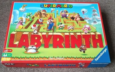 SUPER MARIO LABYRINTH BOARD GAME RAVENSBURGER 100% COMPLETE EXCELLENT CONDITION* - Image 1 of 4