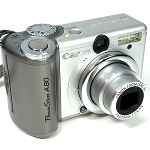 Tested ✅ - 4MP Canon Powershot A80 AF Digital Camera 512MB CompactFlash - Picture 1 of 8