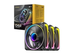 Antec Orbit 120 ARGB 3PK, Extreme Lighting 4 sides & Mirror inward Effect, PWM - Picture 1 of 1