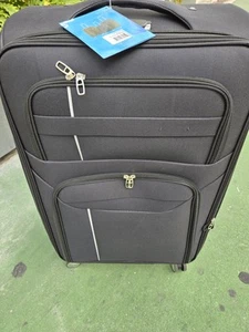 Travel Suitcase 26" 8 WHEELS SPINNER Combination Lock Extra Lightweight... - Picture 1 of 6
