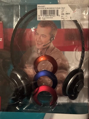 New Logitech Headset and Microphone, Chat, Music,and Gaming, Original Packaging - Image 1 of 4