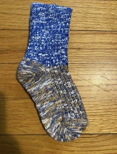 Birkenstock Boys Slub Block Crew Socks Size US C12-Y1 EU 30-32 1 Pair - New - Picture 1 of 3