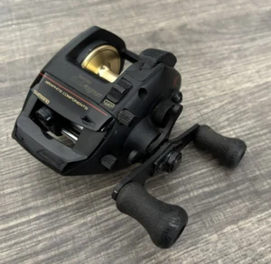 Shimano Bantam Black Magnum 201GT L.H. baitcast reel graphite components #1563 - Picture 1 of 5