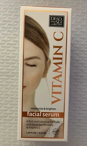 Dead Sea Collection Facial Serum Vitamin C Moisturize & Brighten 1.69 fl oz NEW - Picture 1 of 5