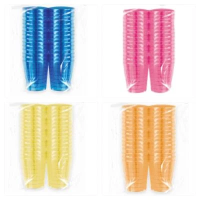 New Neon Plastic Shot Glass Glasses Cold Liquid sample whisky liquor wine rum  - Image 1 of 4