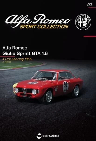 Alfa Romeo Sport Collection in scala 1:43 n° 2 Alfa Romeo Giulia Sprint GTA 1.6 - Immagine 1 di 1