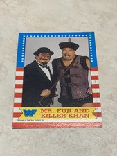 1987 Topps WWE WWF Wrestling #17 Mr. Fuji & Killer Khan