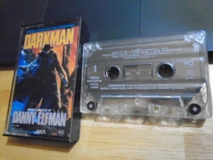 RARE OOP Darkman CASSETTE TAPE soundtrack DANNY ELFMAN SAM RAIMI evil dead 1990 - Picture 1 of 2