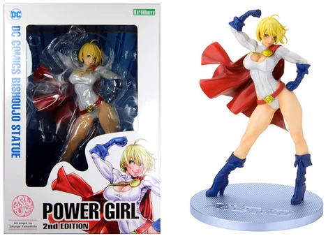 DC Comics ~ POWER GIRL (2ND EDITION) BISHOUJO STATUE ~ Kotobukiya Koto Cover