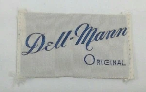 Vintage DELL-MANN Original Designer Mode Kleidung Label Etikett Anfang 1900 - Bild 1 von 4