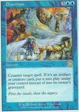 1x Desertion - 6th Edition - Lightly Played, English - MTG!