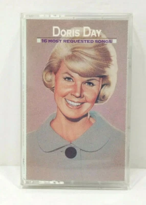 Doris Day 16 Most Requested Songs Cassette Tape Vintage 1992 Sony Music TESTED - Image 1 of 4