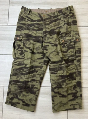 Columbia Gallatin Range Wool Blend Cargo Camo Hunting Pants Men's Size 42X27 - Image 1 of 4