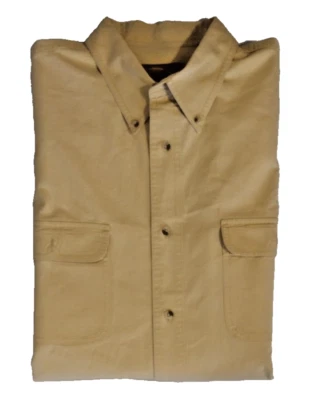 Bob Timberlake Men's Long Sleeve Amber Yellow Button Up Shirt Size XLT - Image 1 of 3