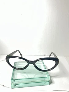 Vintage Fendi FS189 Brillengestell Cateye 56-17-130mm schwarz Italy - Bild 1 von 3