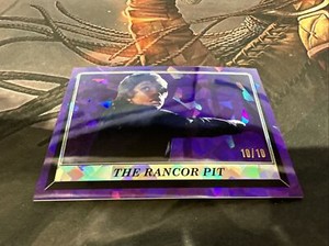 2023 Topps Star Wars Sapphire Return of the Jedi The Rancor Pit Purple /10 #36