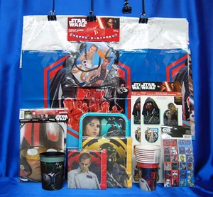 Rouge One Party Set # 14 Napkins Cups Plates Masks Force Awakens Tablecloth - Picture 1 of 4