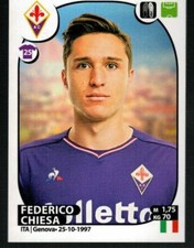 PANINI FOOTBALLERS 2017-2018 FIGURE NO. 193 FEDERICO CHURCH (ROOKIE) FLORENTINE