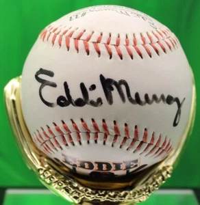 Eddie Murray 500 Home Run 3000 Base Hits Limited Edition Baseball JSA COA - Picture 1 of 5