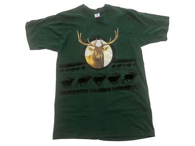 Colorado Elk 复古衬衫 L 大号 — 第 1/4 张图片