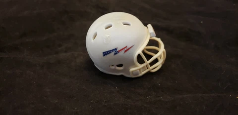 AIR FORCE FALCONS WHITE #587ds PRO FOOTBALL HELMET RIDDELL Cover