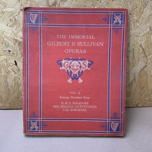 Vintage Immortal Gilbert and Sullivan Operas vol. 2 Hardback Book HMS Pinafore - Picture 1 of 9