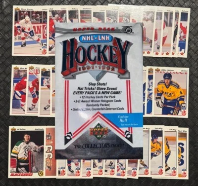 1991-92 Upper Trading Cards Complete Your Set U Pick Wayne Gretzky 3/3 - Image 1 of 3