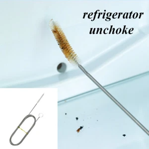 1m Refrigerator Scrub Brush Flexible Cleaner Hole Car Sunroof Drain Clog Remover - Picture 1 of 13