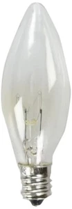 Darice Replacement Candle lamp Light Bulb, Pack of 1, Clear - Picture 1 of 1