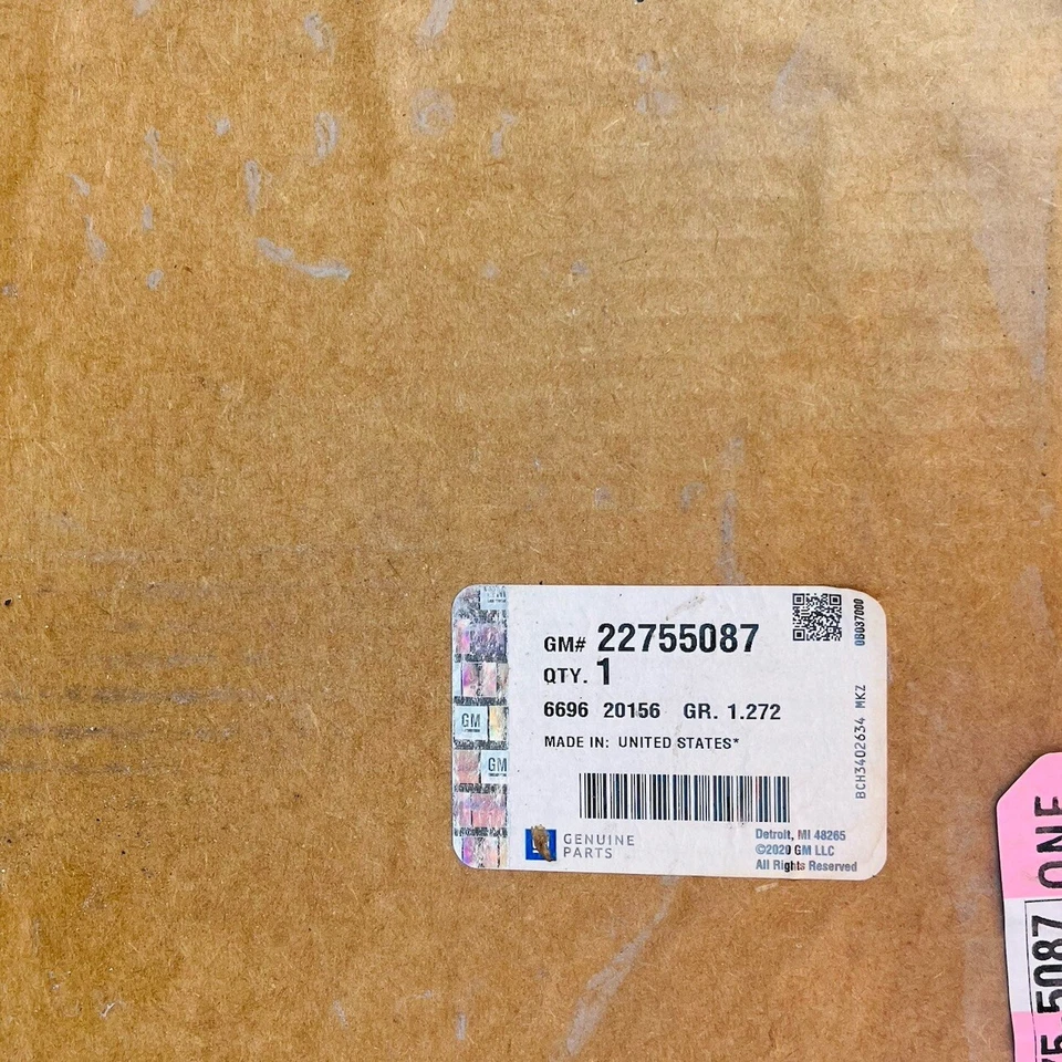 Deflector de aire delantero GM 22755087 OEM genuino nuevo caja sellada se adapta a Silverado Sierra Foto 1 de 4