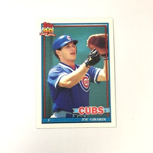 Topps 1991 - Joe Girardi - #214, Cubs baseball card, MLB - Picture 1 of 10