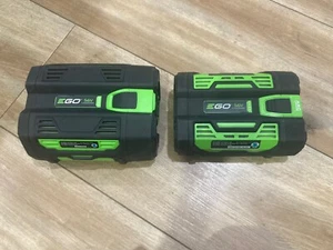EGO 56Volt Lithium Ion Batteries lot of 2 For Parts Only Not Working 5.0 and 2.5 - Picture 1 of 7