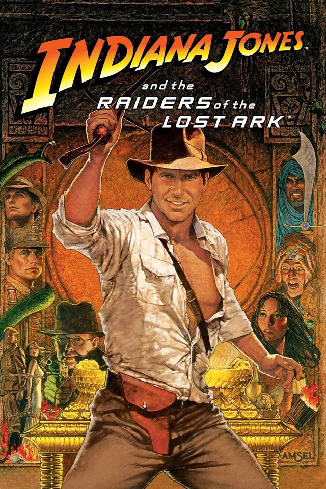 Indiana Jones - Raiders of the Lost Ark (DVD, 1981, WS)   *DISC ONLY* NO CASE - Image 1 of 1