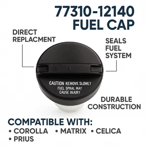 Tapa gasolina combustible Toyota 77310-12140 para Corolla Matrix Prius Celica Echo MR2 - Imagen 1 de 9
